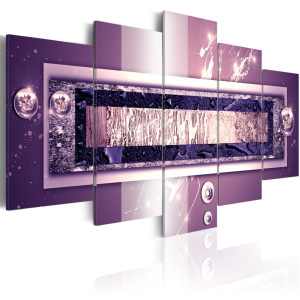Tableau décoratif : Purple cascade en hq