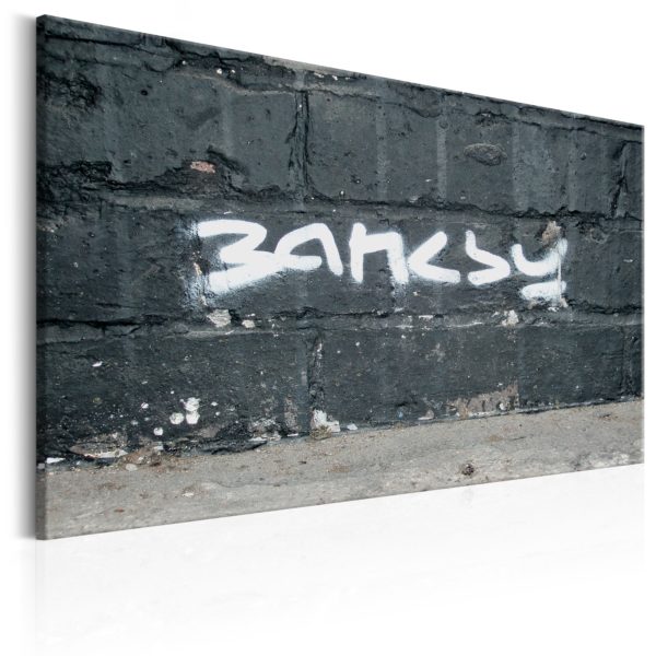 Tableau décoratif : Signature de Banksy en hq
