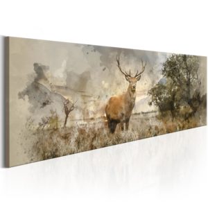 Tableau décoratif : Watercolour Deer en hq