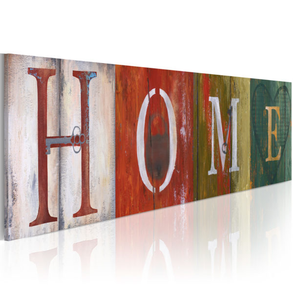 Tableau décoratif : Welcome home! en hq