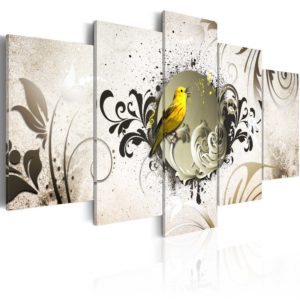 Tableau décoratif : Yellow bird en hq