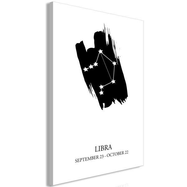 Tableau décoratif : Zodiac Signs: Libra (1 Part) Vertical en hq
